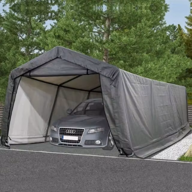 BillyOh Flexi Pop Up Fabric Portable Garage in Grey