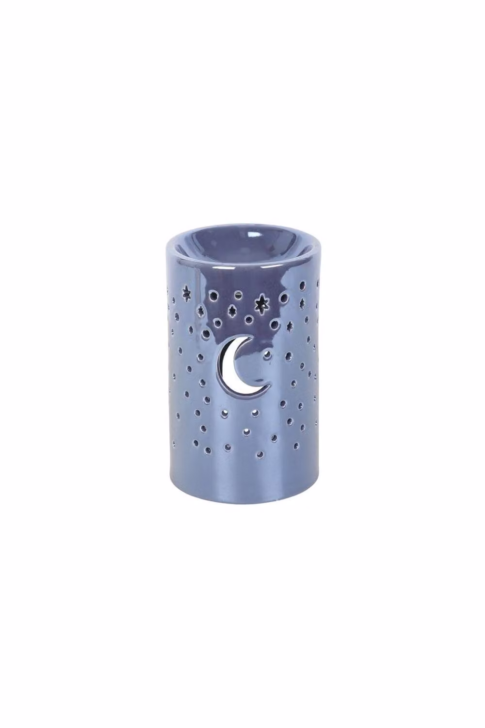 KDMD Iridescent Purple Moon and Star Ceramic Oil Burner and Wax Warmer for Aromatherapy – 2