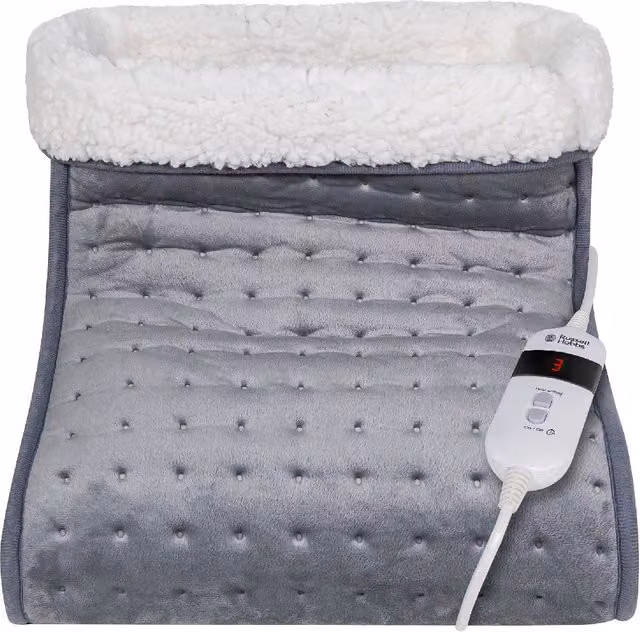 Russell Hobbs RHHSL1001 Electric Foot Warmer with 3 Heat Settings in Grey