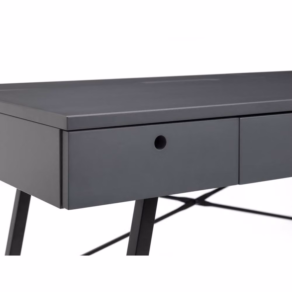 Cheshire Signature Trianon Writing Desk in Grey, W/D/H: 116.5 x 73.5 x 0 cm – 4