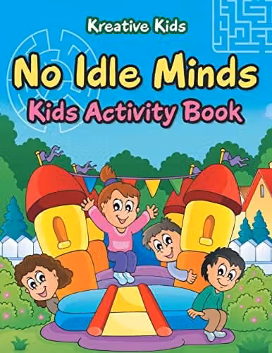 Kreative Kids No Idle Minds Kids Activity Book, Multicolour