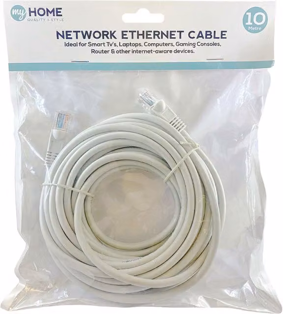 My Home White Network Ethernet LAN Cable