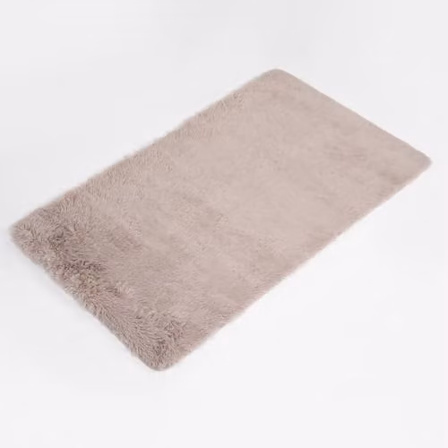 OHS Sienna Large Shaggy Rug in Beige, W/D/H: 160 x 230 cm – 2
