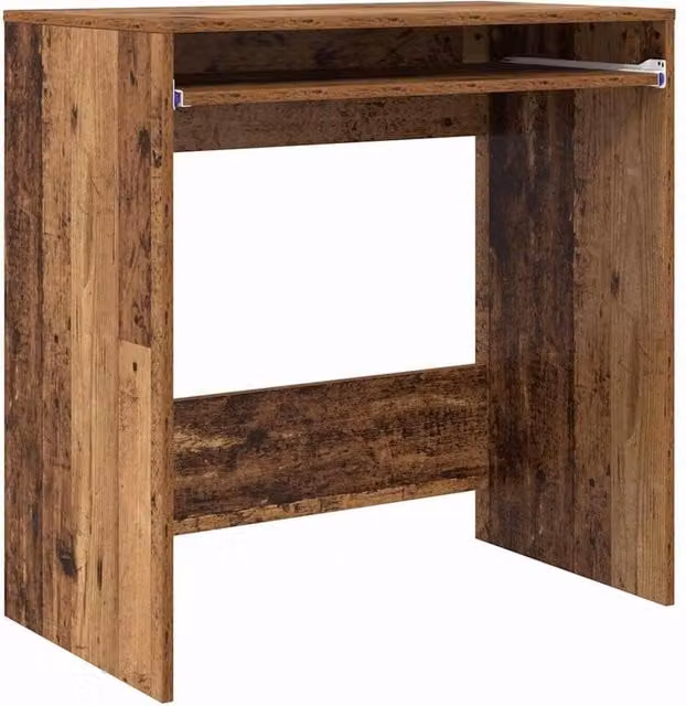 Berkfield Home Modern Writing Desk in Brown Engineered Wood