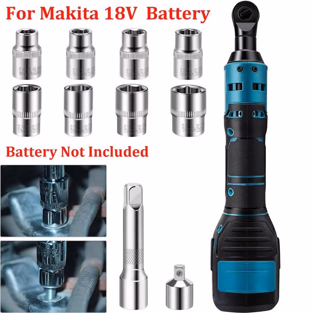 SPETLEK 55Nm Cordless Electric 3/8 inch Ratchet Wrench in Black – 4