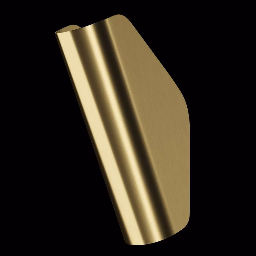 Maytoni Notta Modern Flush Wall Uplighter in Gold Brass with G9 Base – 2