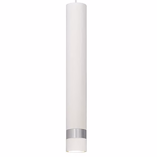 Netlighting Tuba Cluster Pendant Ceiling Light in White and Chrome, Diameter: 30 cm – 2