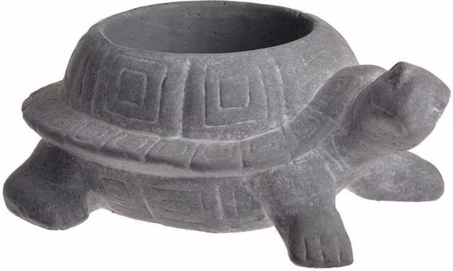 KDMD Tortoise Concrete Planter in Grey – 1
