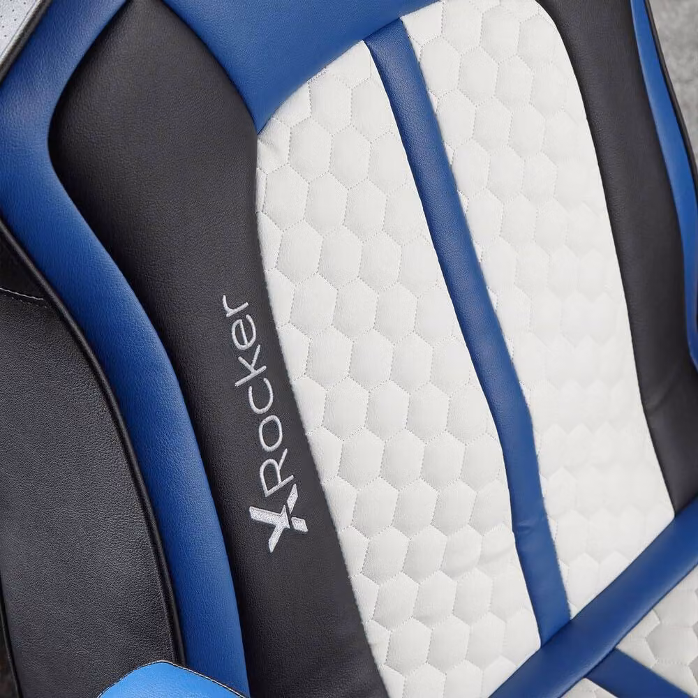 X Rocker Official Playstation Legend Console Gaming Chair with Integrated Speakers in Blue – 3