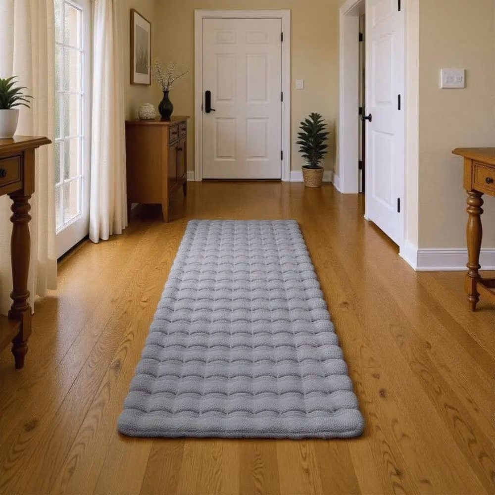 Desire Rugs Orbie Washable Grey Living Room Area Rug, W: 60 cm, L: 100 cm – 2