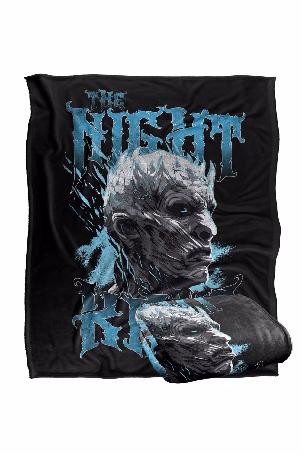 LOGOVISION Game of Thrones Night King Band Super Soft Fleece Throw Blanket, Multicolour, W: 91.44 cm x L: 147 cm – 7