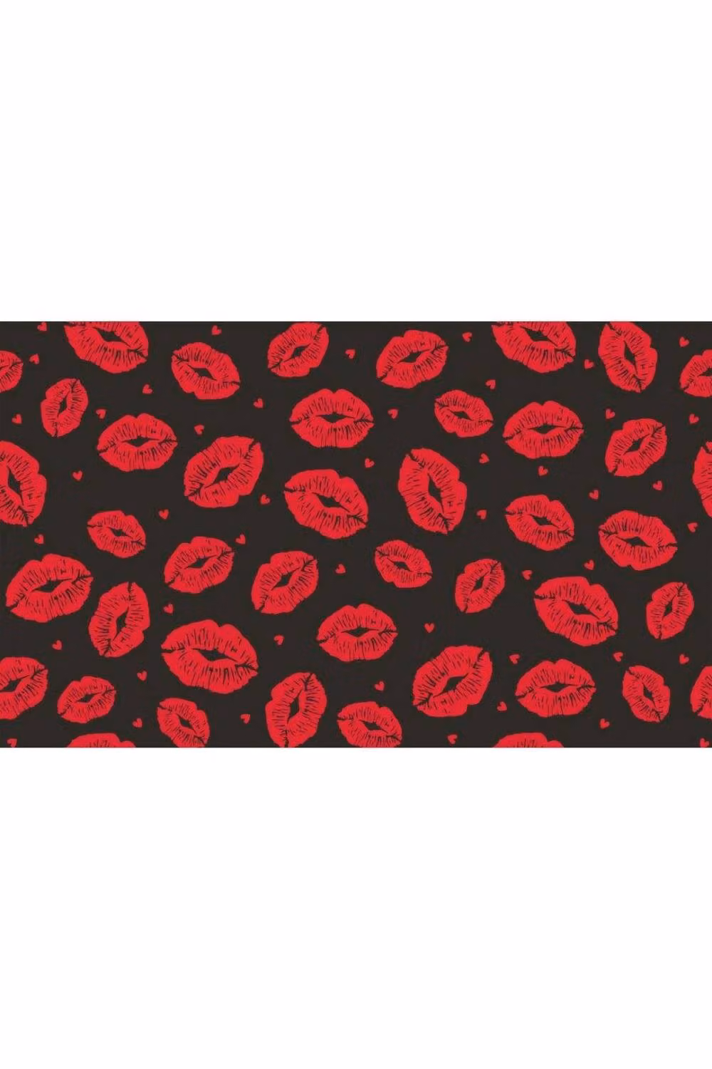 KDMD Red Lips on Dark Tinted Cello Film, Red, W: 80 cm, L: 50 m – 3