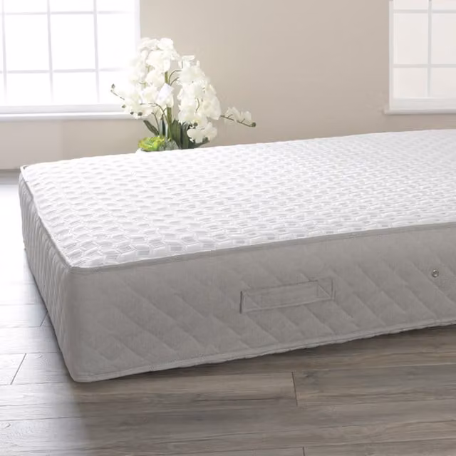 Comfy Living Posture Orthopedic Hybrid Mattress in White and Grey, W/D/H: 140 x 200 cm