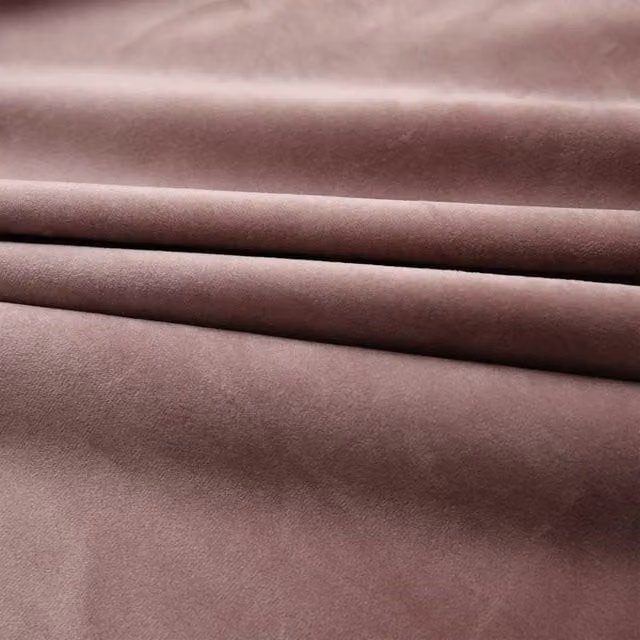 Berkfield Home Elegant Velvet Blackout Curtains, 2 Pack, Antique Pink