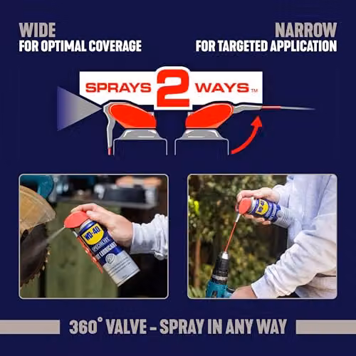 WD-40 Specialist Dry Lubricant Aerosol, 400ml – 4