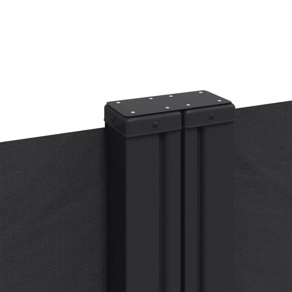 Berkfield Home Retractable Single Side Awning in Black, W/D/H: 600 x 140 cm – 6