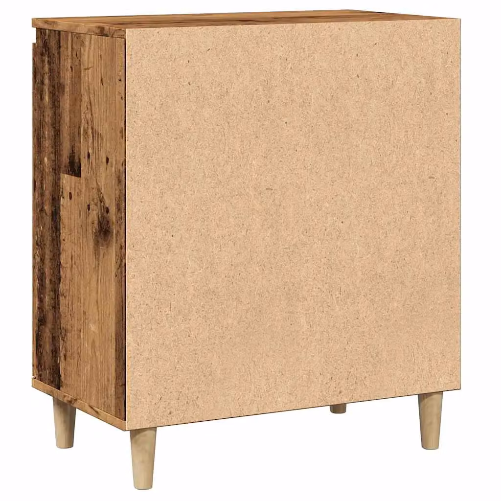 Berkfield Home Old Wood Sideboard in Brown, W/D/H: 60 x 35 x 70 cm – 5