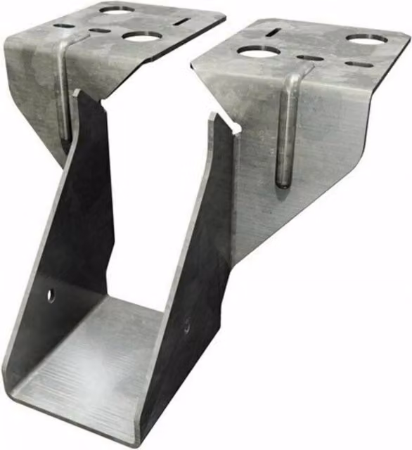 Simpson Strong Tie Galvanised Steel Joist Hanger in Silver