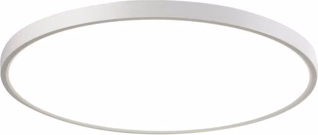 Netlighting Calvi Round LED Flush Ceiling Light, White, Diameter: 48 cm – 1