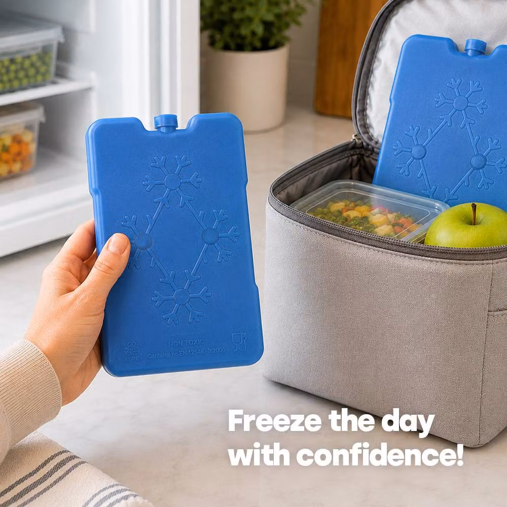 LIVIVO Reusable Blue Ice Packs, 5 Pack, 200g Each – 2