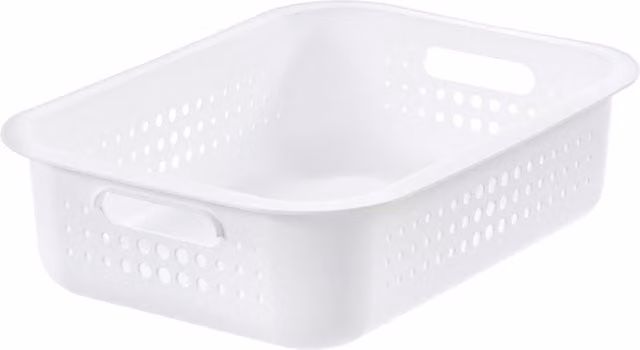 SmartStore Stackable Plastic Storage Box, 6 l, White – 1