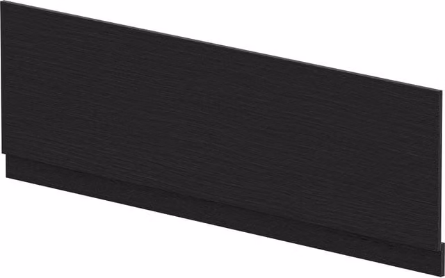 Balterley Black MFC Bath Front Panel and Plinth, W: 169.5 cm