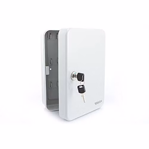 Burg-Wächter KC48 Sterling 48-Hook Key Cabinet in Grey