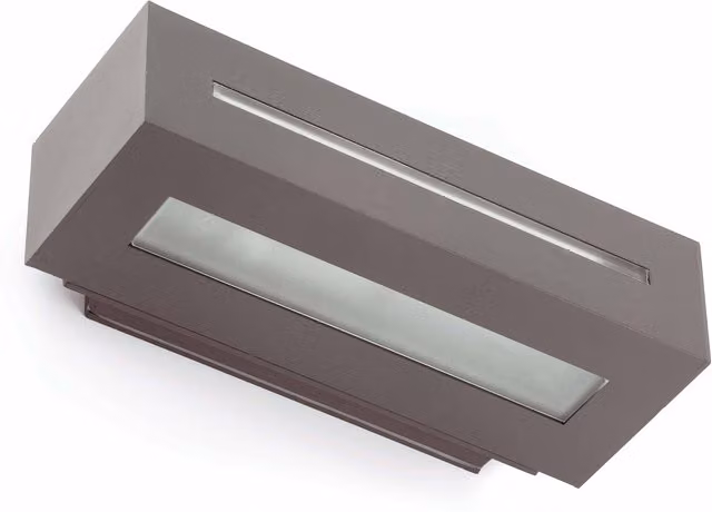 Netlighting West 1 Up and Down Outdoor Wall Light, Grey, IP54, E27 – 4