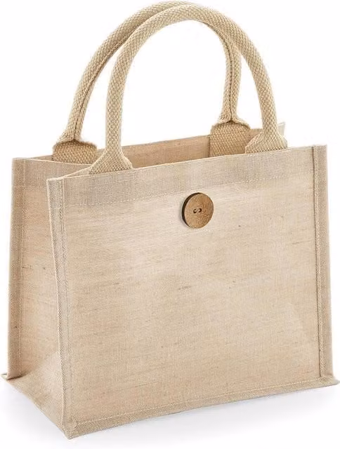 Westford Mill Juco Mini Gift Bag in Beige