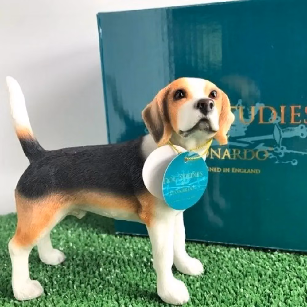Leonardo Animal Crackers Beagle Figurine, Multicolour Plastic Tabletop Ornament – 2