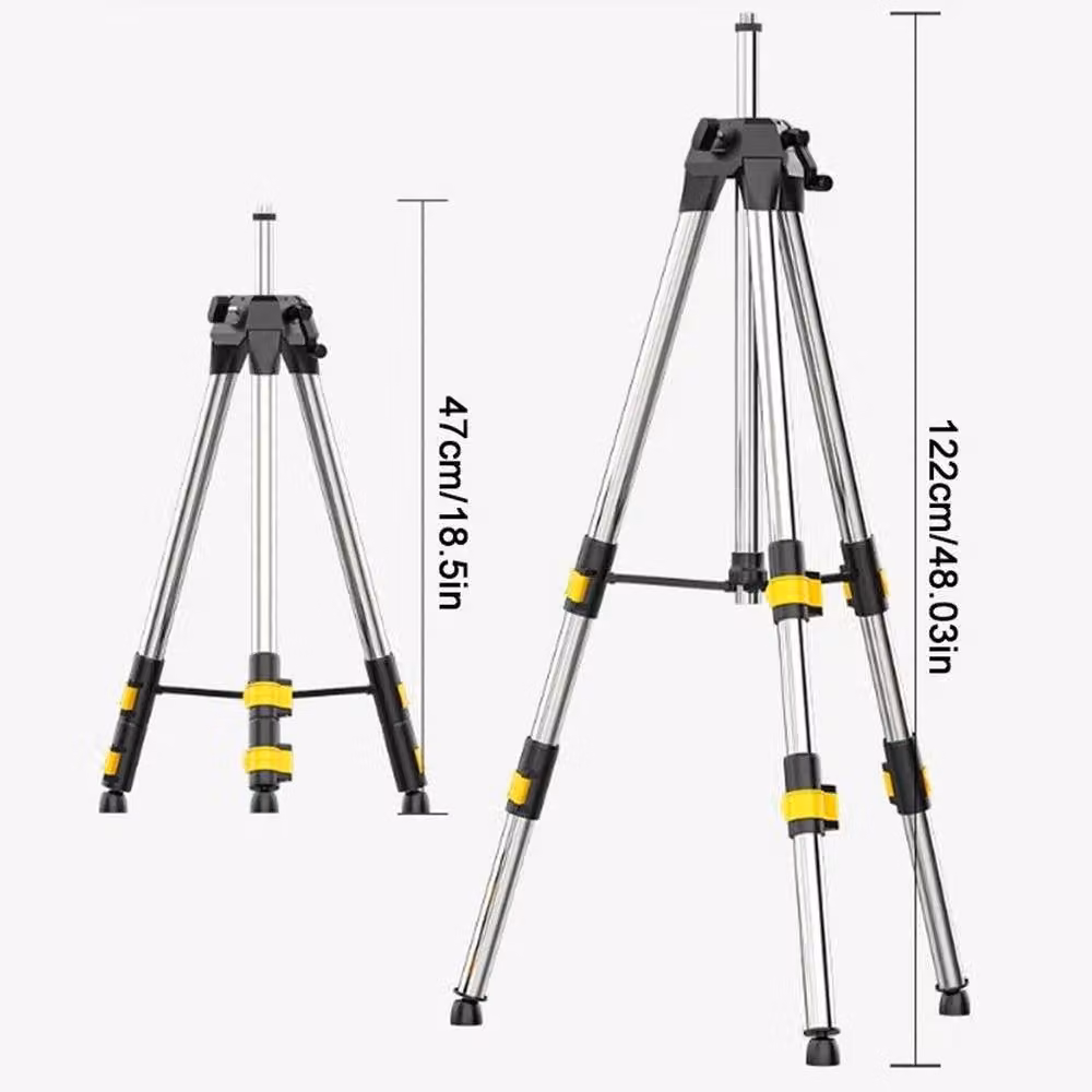 EONLION Adjustable Laser Level Tripod Stand in Silver – 2