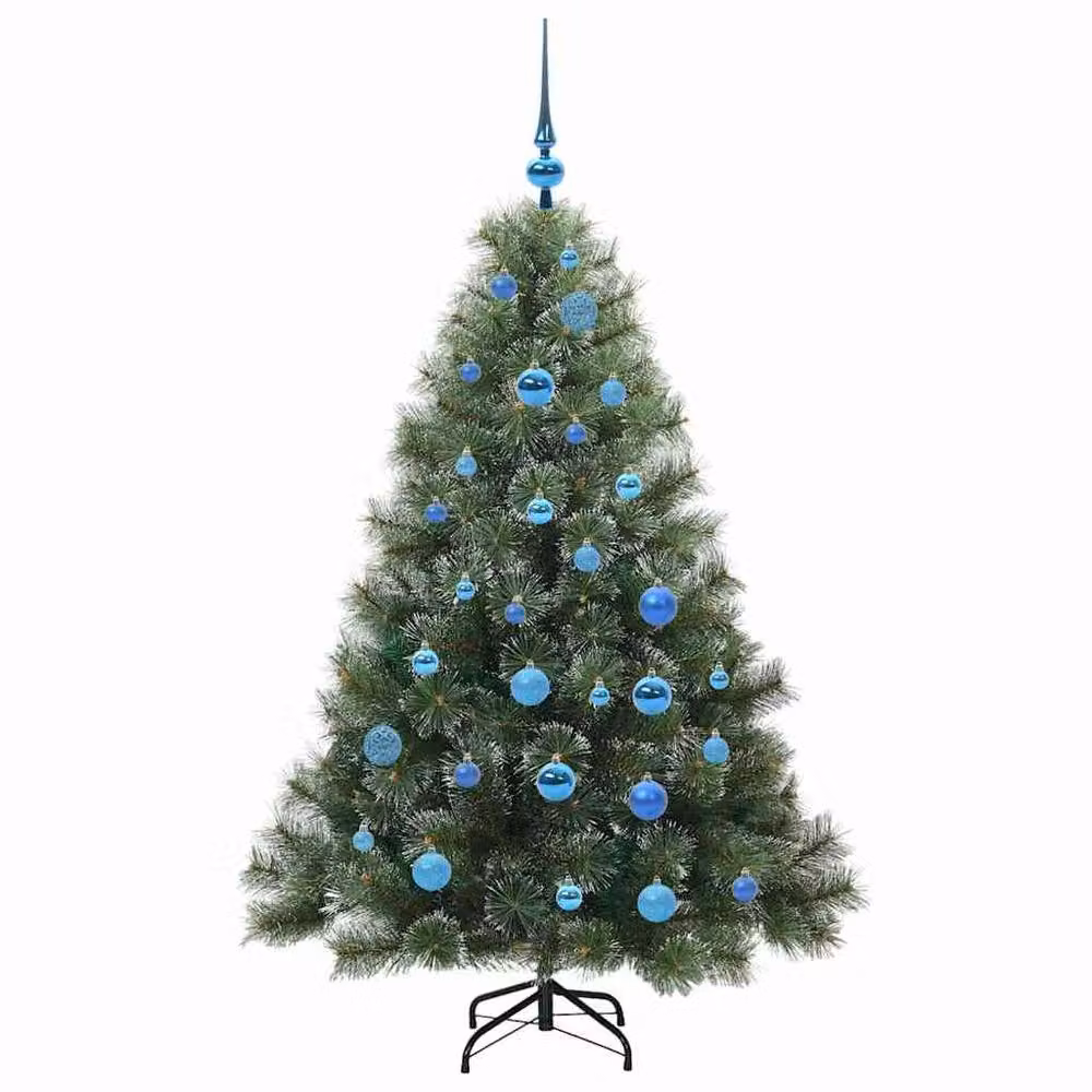 Berkfield Home Artificial Green Christmas Tree with 150 LEDs, Height: 150 cm – 3