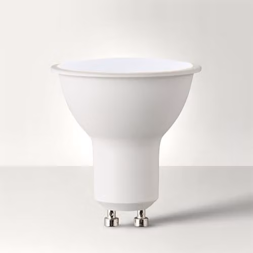 MiniSun 5W Dimmable GU10 SMD LED Light Bulb, 3000K Warm White, Thermo Plastic Reflector