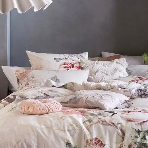 Linen House Sansa Floral Cotton Pillowcase Set, Multicolour, W/H: 50 x 75 cm – 3