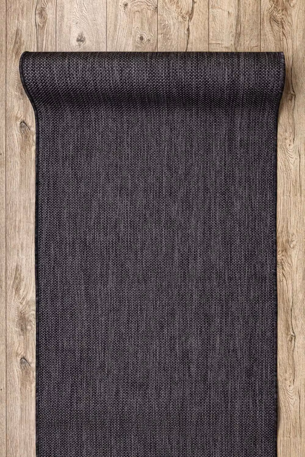RugsX Sion Sisal Runner in Black, W/D/H: 150 x 190 cm – 4