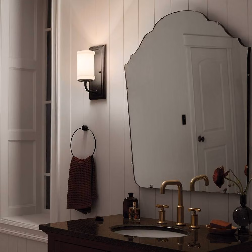 Netlighting Vetivene Wall Light Black with Warm White LED 3000K IP44 – 2