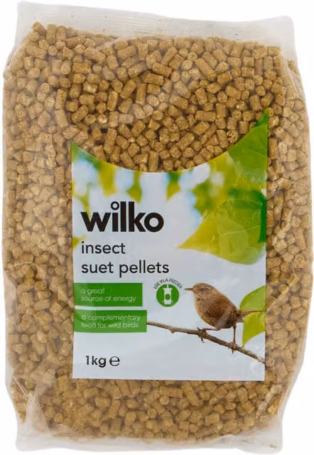Dawn Chorus Insect Suet Pellets, Brown