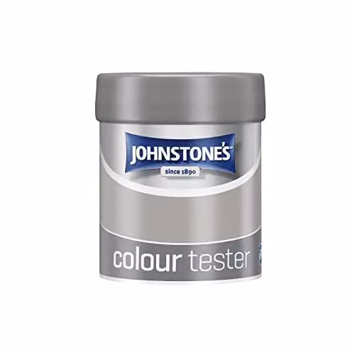 Johnstone's Colour Sample Tester Pot in Subtle Stone, Beige, 75ml