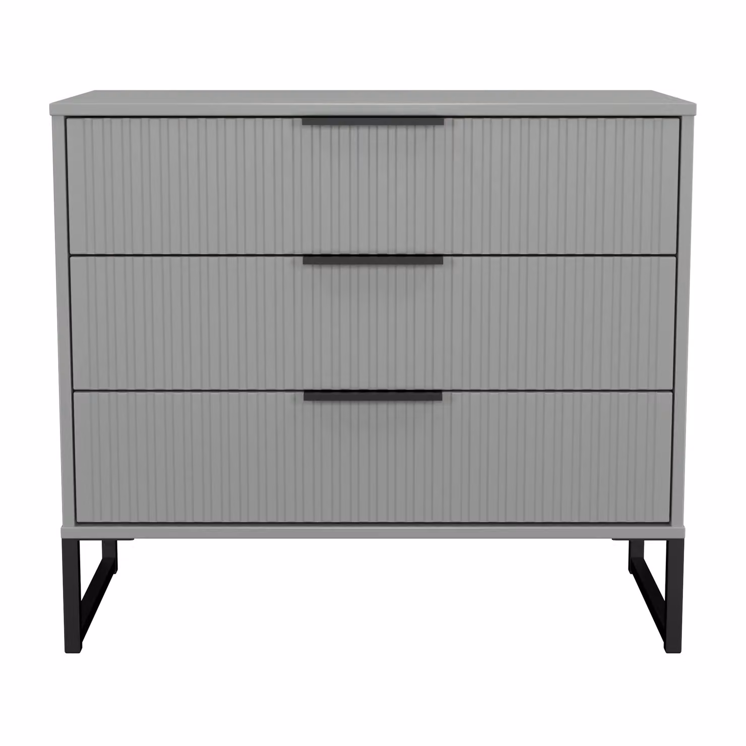 2 U Menai 3 Drawer Chest in Dark Grey – 2