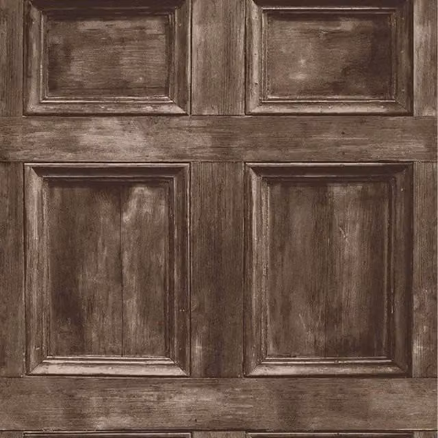 Fine Décor Wood Panel Wallpaper in Brown – 1