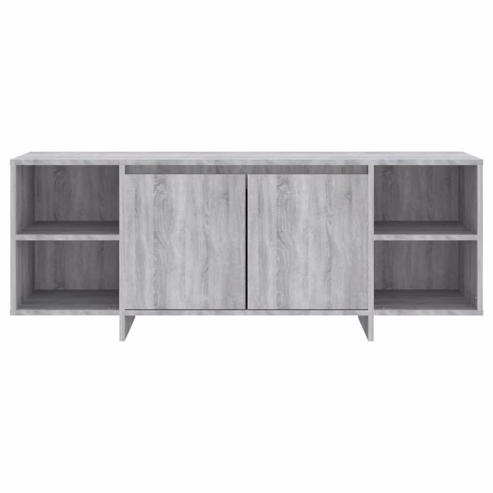 Berkfield Home Grey Sonoma TV Cabinet in Engineered Wood W/D/H: 130 x 35 x 50 cm – 4