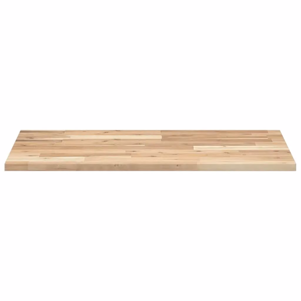 Berkfield Home Solid Wood Acacia Desk Top in Brown, W: 80 cm, D: 50 cm, H: 2 cm – 2