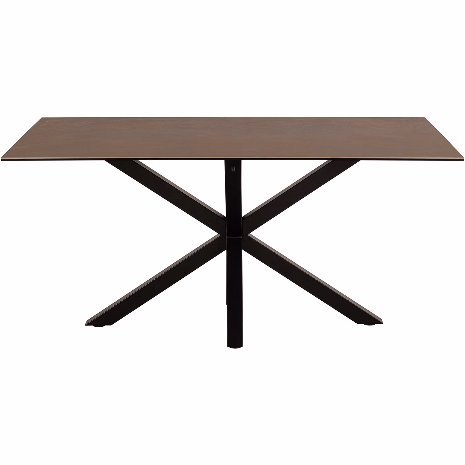 Furniture To Go Heaven Rectangular Ceramic Dining Table in Brown and Black W/D/H: 160 x 90 cm – 2