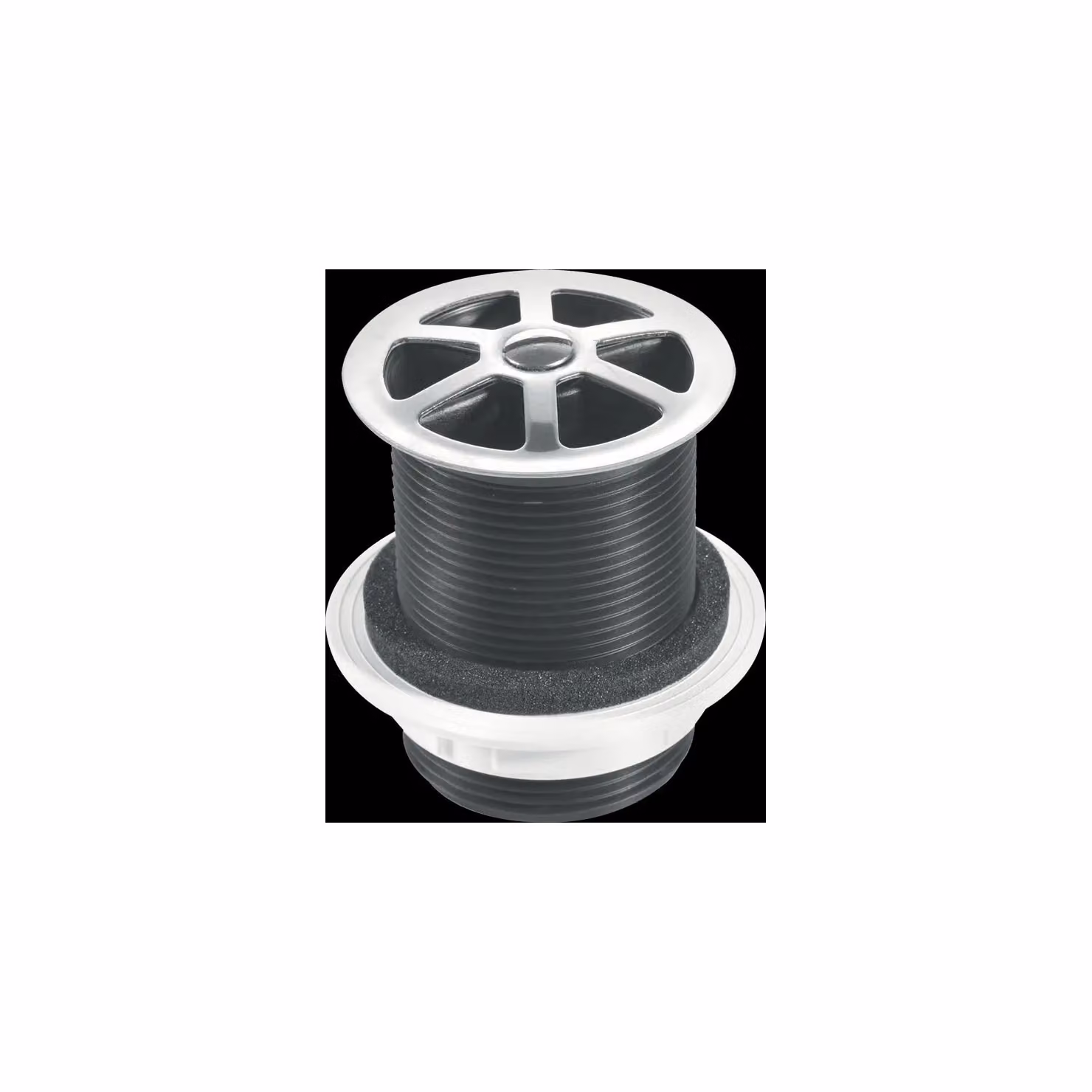 McAlpine Stainless Steel Round Flange Shower Waste in Silver, W/D: 60 x 70 mm – 2