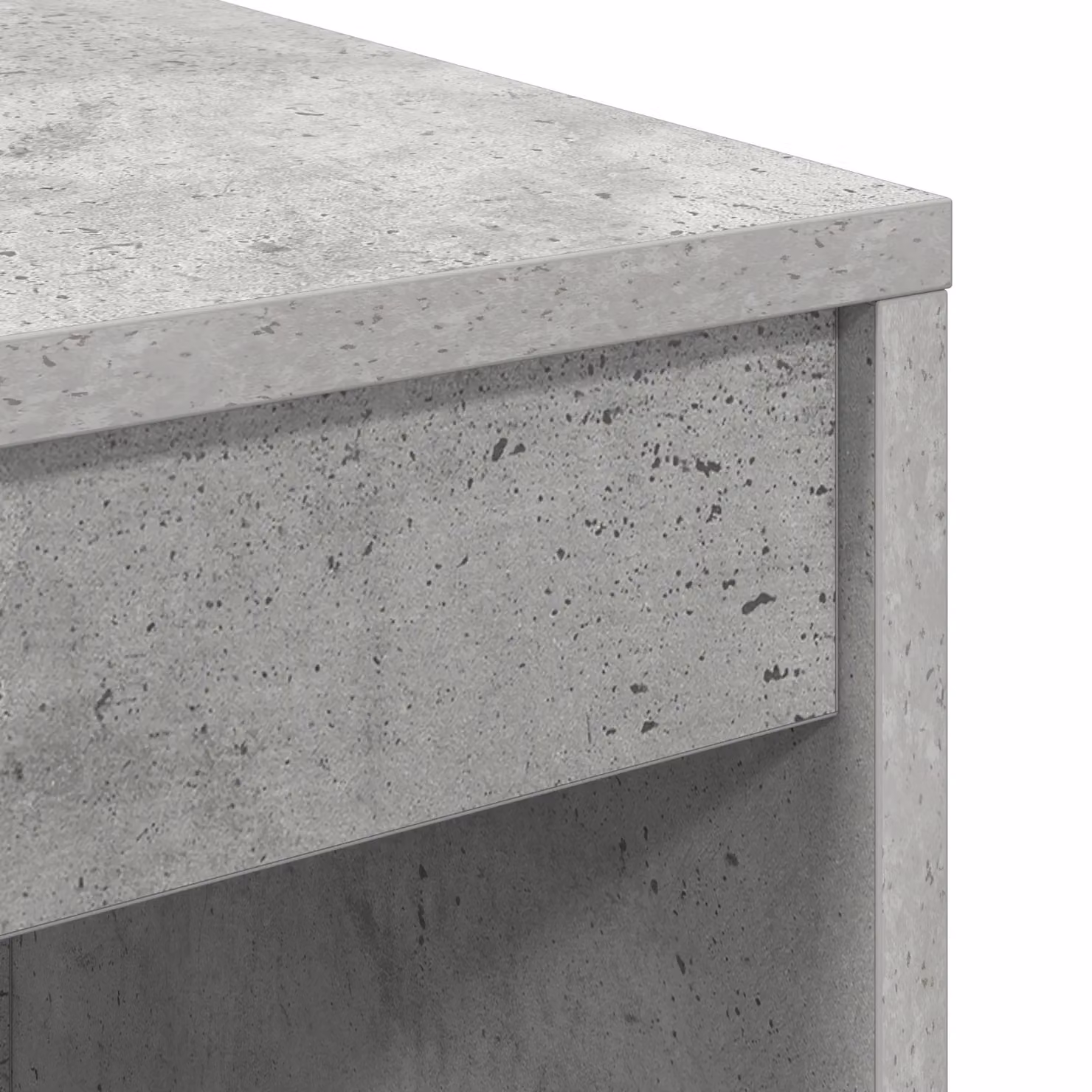 Berkfield Home Writing Desk in Concrete Grey – 3