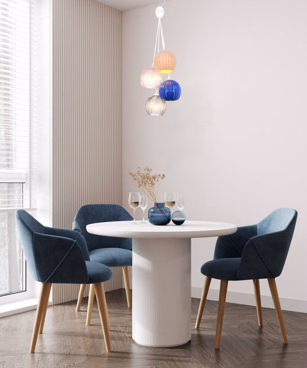 Netlighting Cases I Cluster Pendant Ceiling Light in Matt White with 4 x E14 Sockets – 2
