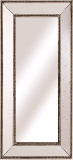 KDMK Vintage Inspired Augustus Rectangular Wall Mirror in Bronze and Gold