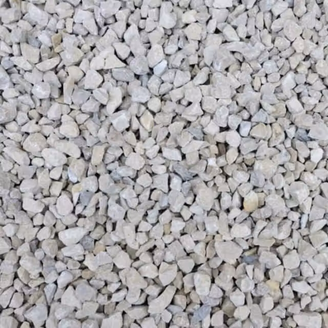 20 x 25kg Bags of 10mm Grey and Beige Limestone Gravel Chippings