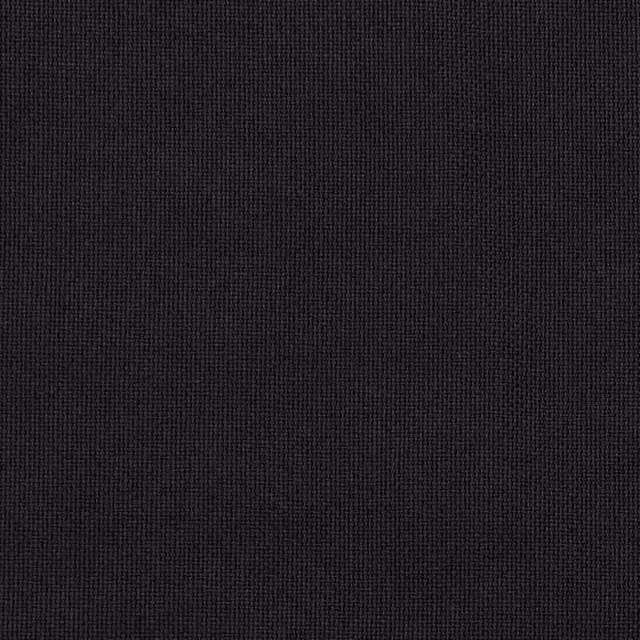 Berkfield Linen-Look Blackout Curtains with Hooks, 2 Pack, Black, W: 140 cm, H: 175 cm
