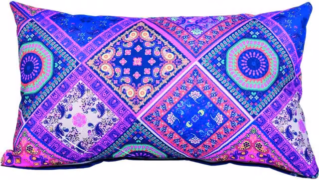 Gardenista Bandana Printed Outdoor Scatter Cushion, Multicolour, W/D/H: 30 x 30 x 30 cm